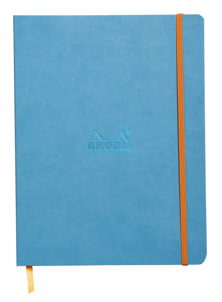 Rhodia Softcover Notebook - Large - Turquoise - Lined